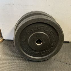 Pairs Of 45lbs Rogue Bumper Plates Sets 