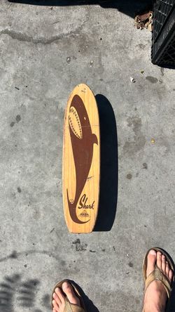 Vintage Nash shark skateboard