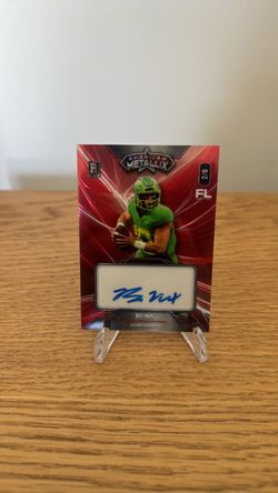 Bo Nix American Metallix Rookie Auto 2/6