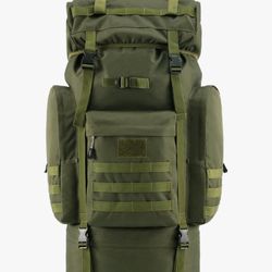 Gonex Large Capacity 100L Hiking Camping Backpack Internal Frame 900D Tactical Mountaineering Pack