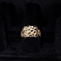 14kt Nugget Ring