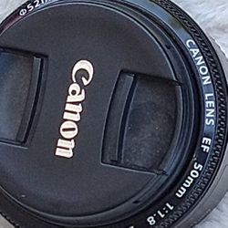Great Price Two Canon Lenses Plus More $100