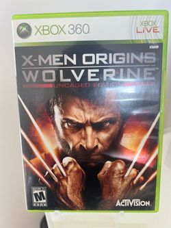 X-Men Origins: Wolverine Uncaged Edition (Xbox 360) CIB Complete Tested