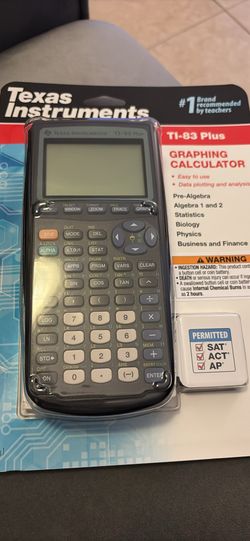 Texas  TI 83 plus graphic calculator