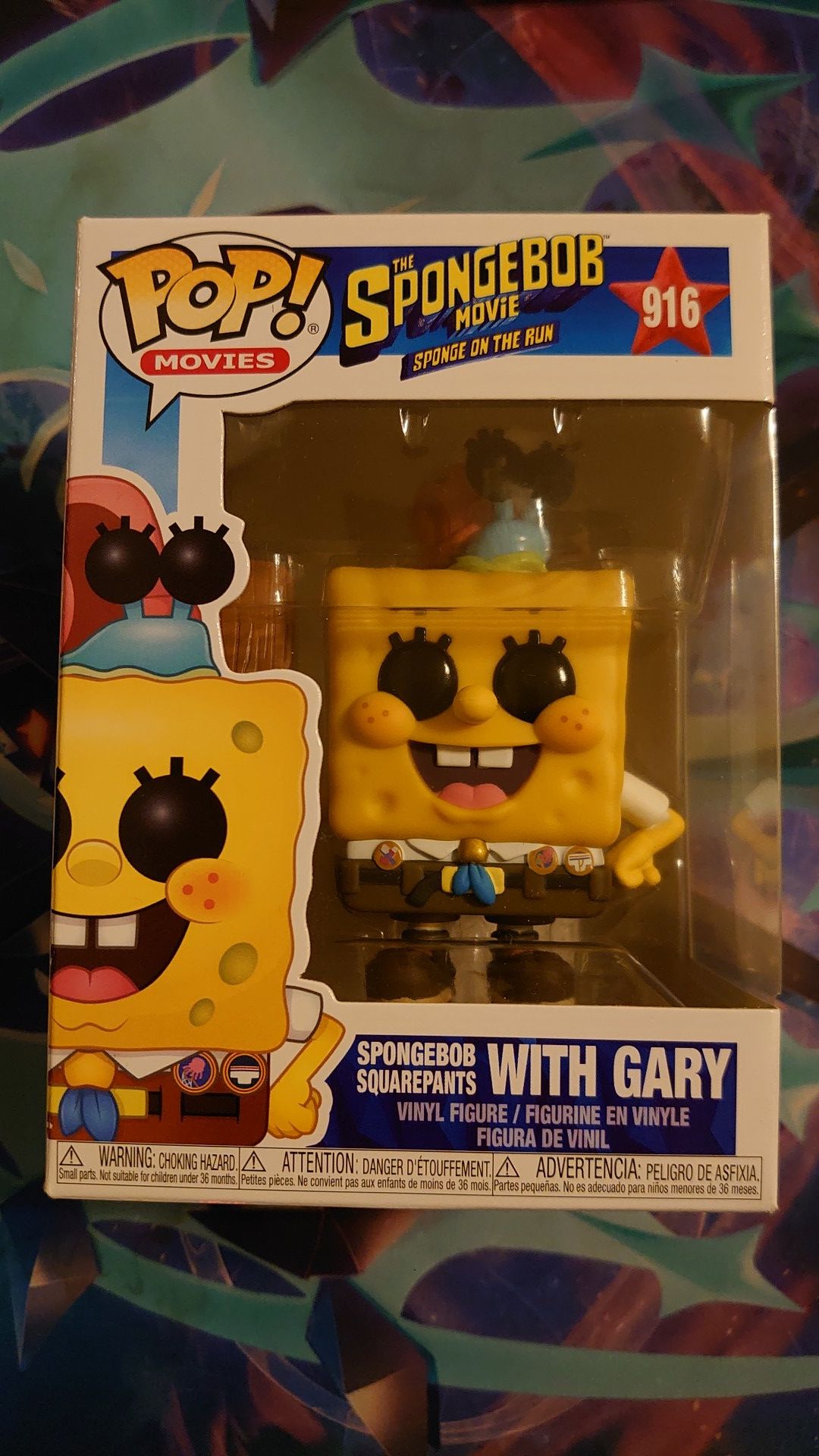 POP! SPONGEBOB WITH GARY 916 The Spongebob Movie Sponge On The Run