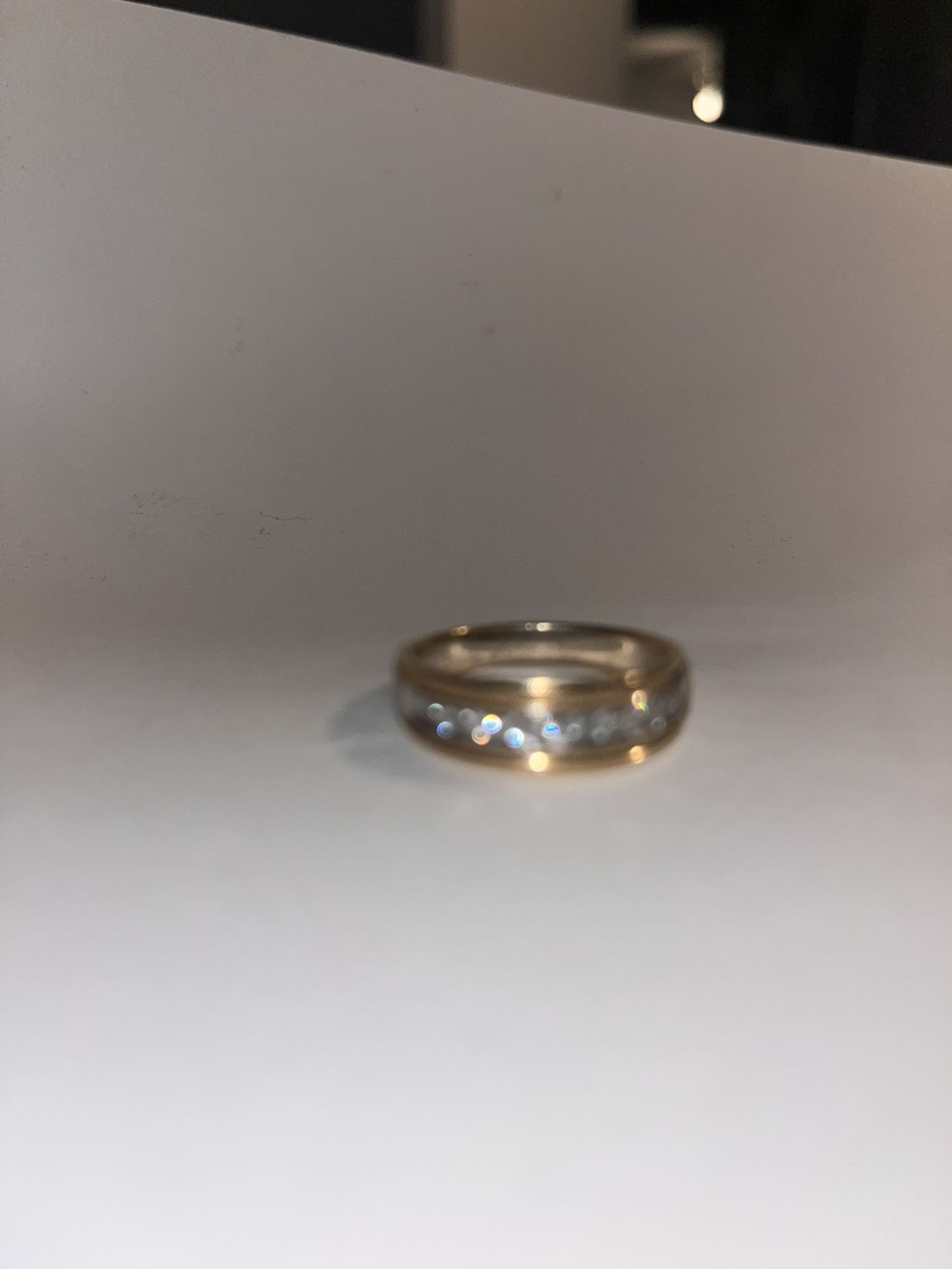 Diamond And Gold Wedding Ring