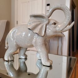 Vintage Ceramic Elephant Home Decor