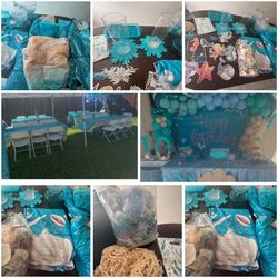 Ocean party supplies everything yiy see on pics read description