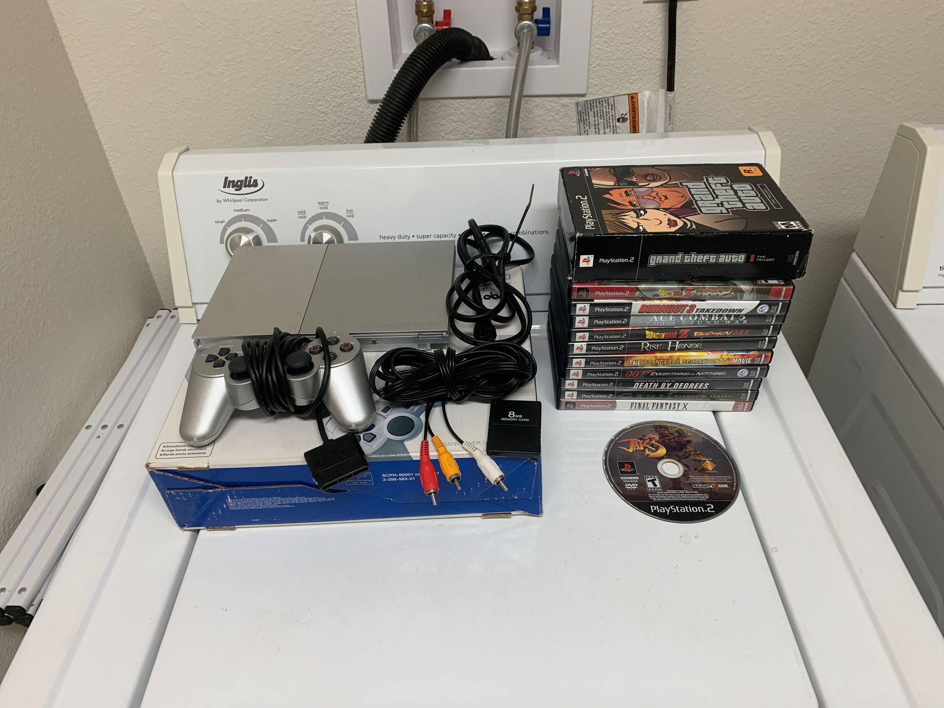 Ps2 game system including games