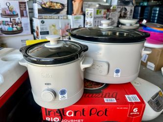 Bella 6 Qt + 2 Qt Slow Cooker Set – Programmable