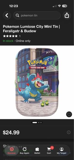 Pokémon tins