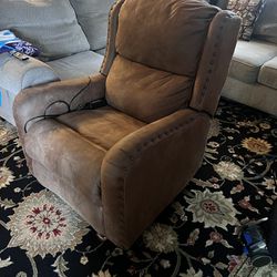 Woman’s Rocking Electric Recliner 