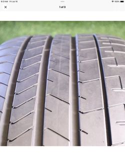 255 35R19 Pirelli PZero PZ4 85% Tread 7/32 96Y SKU 27641 Grade A Tires