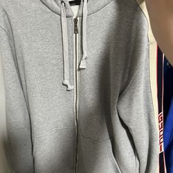 Gucci Mens Hoodie Grey Size L