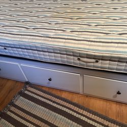 Twin Bed Free With Three Drawers