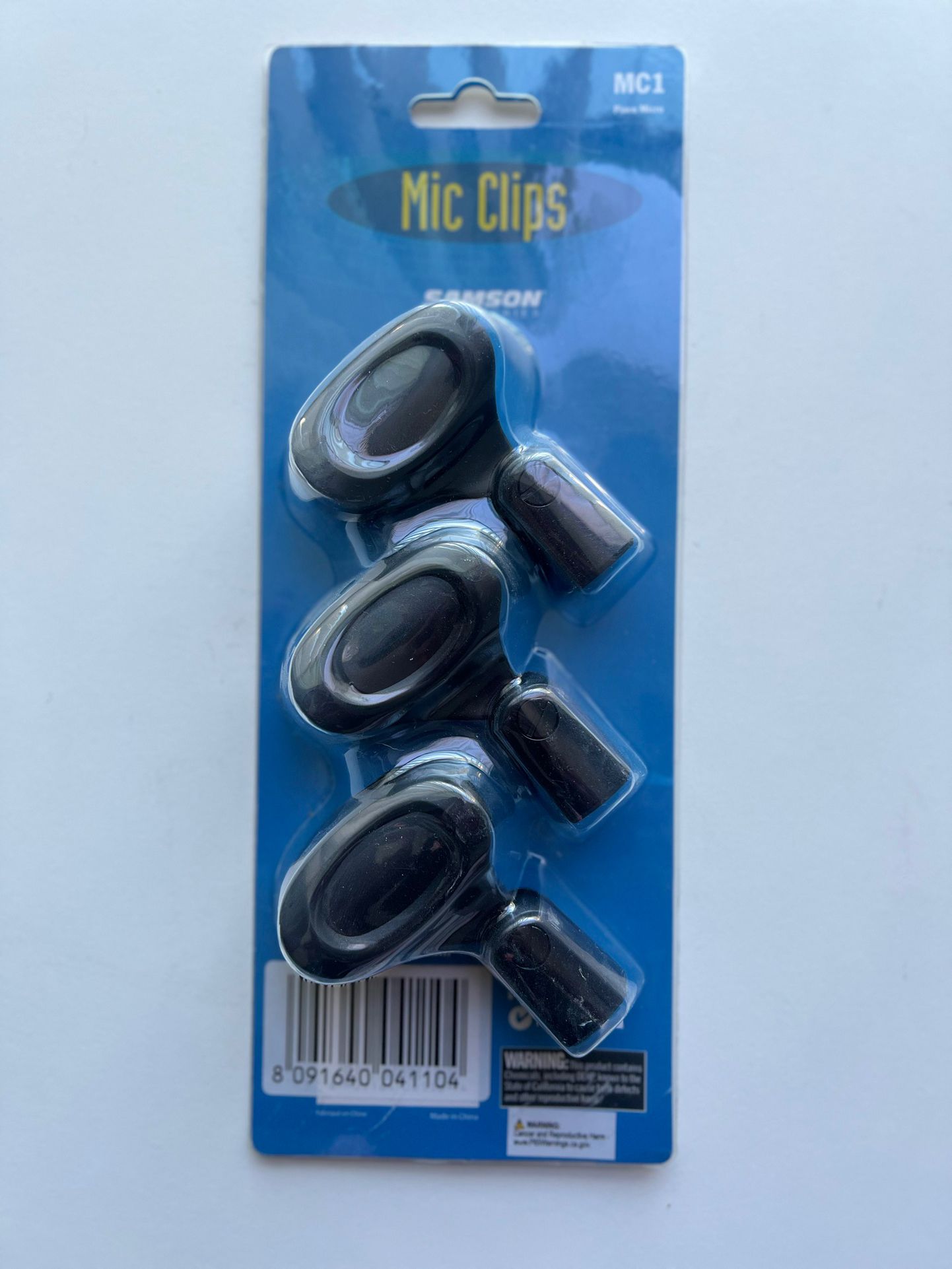 Samson MC1 Microphone Clip 3-Pack