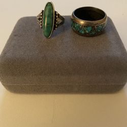 Silver Turquoise Rings