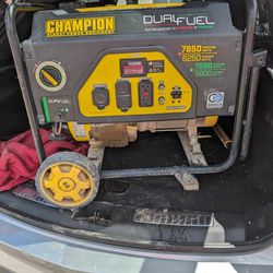 Champion 7850 Watt Duel Fuel Generator 