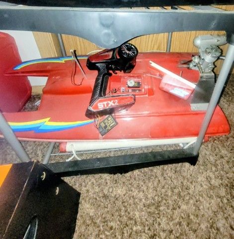 Vintage RC Air Boat