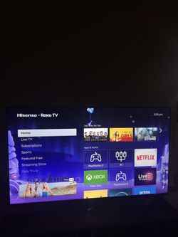 Hisense Roku 58” 4K UHD TV