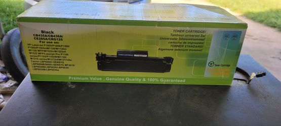 Black printer paint