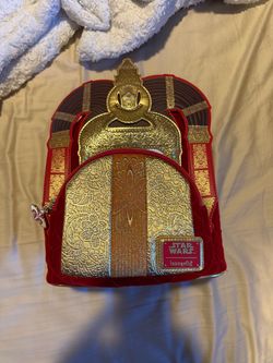 Loungefly Star Wars 25th Anniversary Queen Amidala Cosplay Mini Backpack NWOT