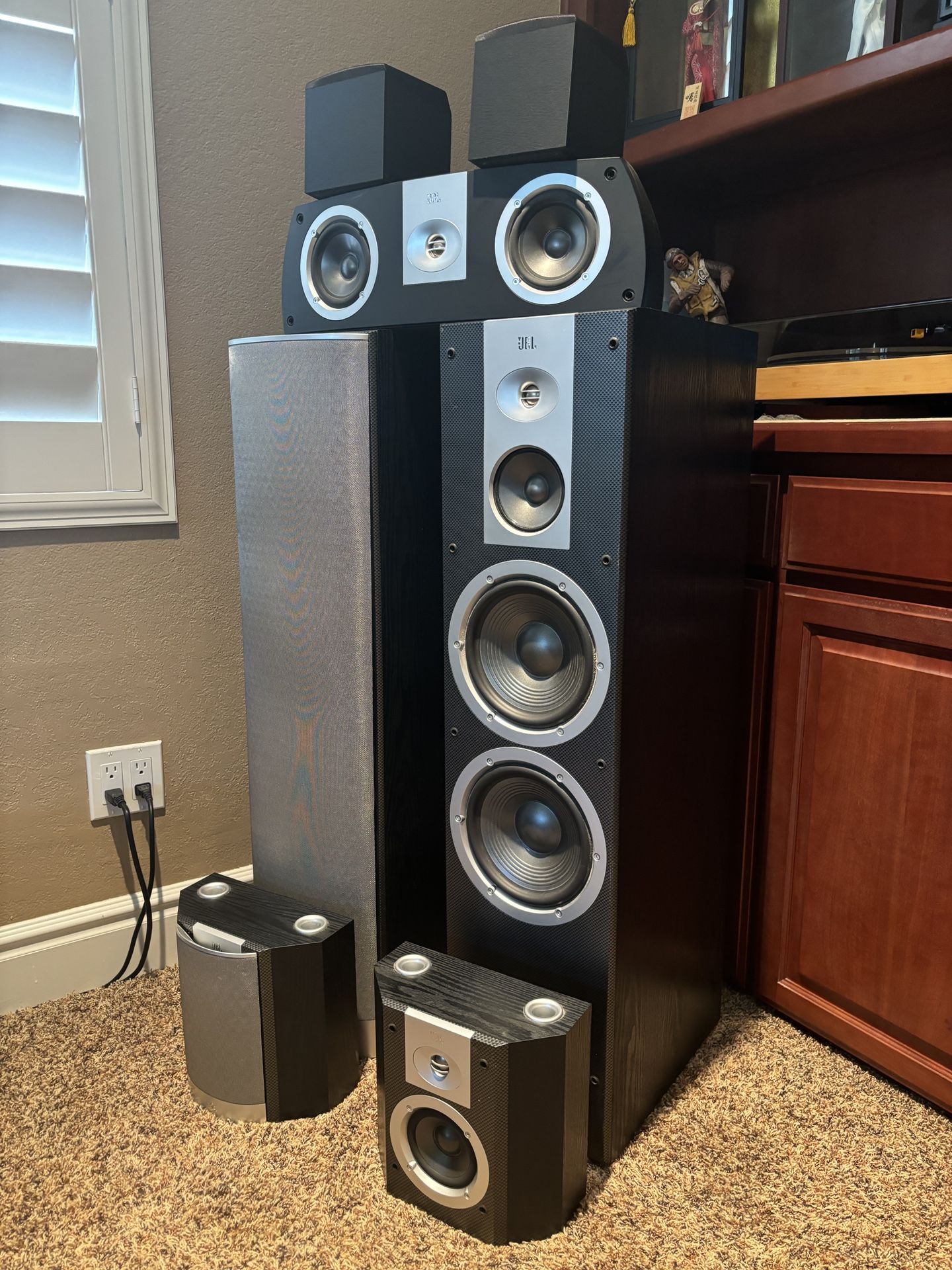 Surround Speaker System - JBL Venue 5.0.2 w/2 Onkyo Amos Speakers