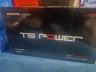 TS power 1800.4 Amplifier  100 X 4 Rms