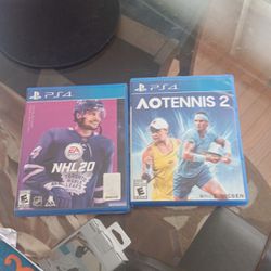 Antennis 2 And NHL 20. Ps4