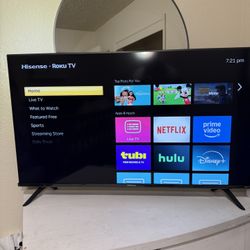 Hisense 43inch TV 4k