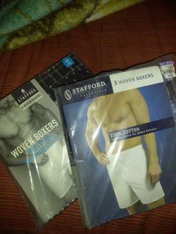 4boxers each PKG XXL only have 2left (Stafford)