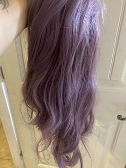 Beautiful Purple Wig Brand New 