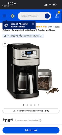 12 cup coffee maker