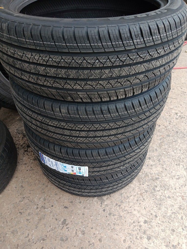 Set Of Brand New Tires Installed 245 45 20 For Dodge Charger And Dodge Challenger