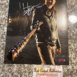 Jeffrey Dean Morgan / Negan autographed signed 8x10 photo W/ Coa