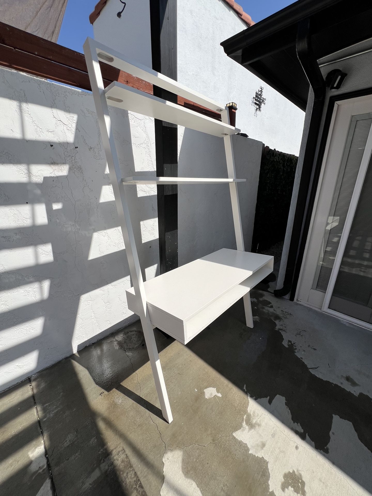 Williams Sonoma White Ladder-style Desk