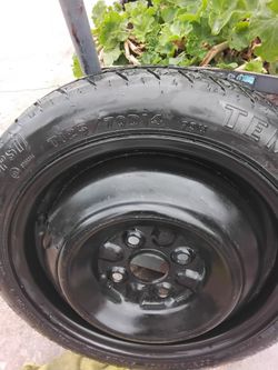 P125/70/14 Spare Tire