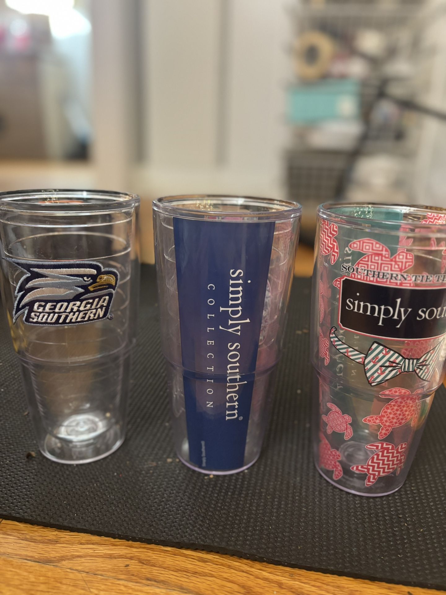 Simply Southern 30oz Tumblers – Set of 3 with Lids! 🌸