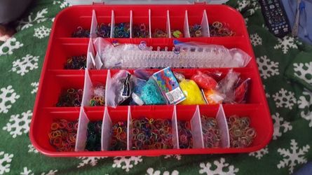 Rainbow Loom - 3 types of Looms. Case & Rubber Bands