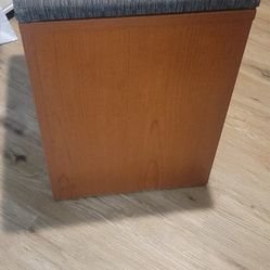 Mobile File Cabinet with Cushion Top – Office Storage & Extra Seating