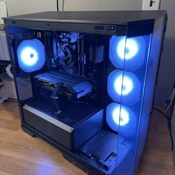 All Black RGB Gaming PC