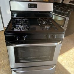Stove Gas Frigidaire Stainless Steel 