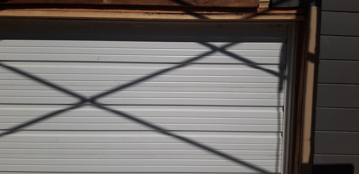 8'8"×8' commercial garage door and opener