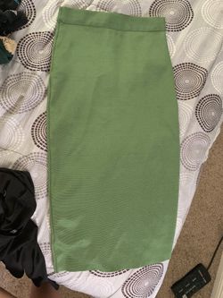 Long stretchy skirt