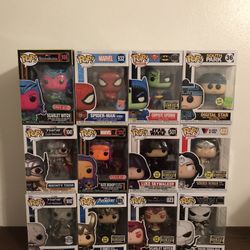 Funko Pop bundle marvel lot