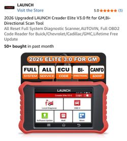 Launch Creader Elite V3.0 OBD2 Scan Tool