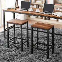 Homy Casa KILBY 26” VINTAGE Industrial Bar Stool Set of 2