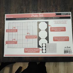 Brand New Maker Forte 11" By 17" Makers Mat  (50 Pages) 