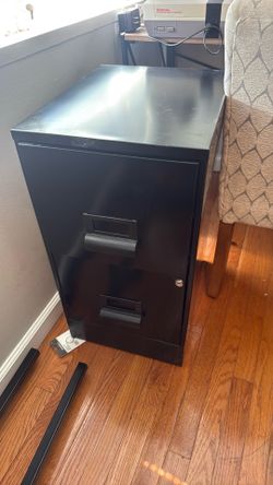 Free 2 drawer metal filing cabinet