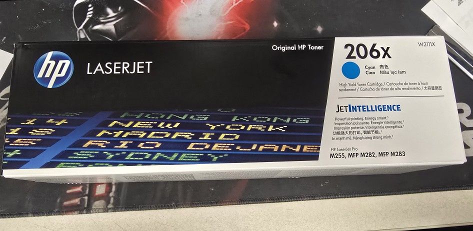 HP - 206X High-Yield Toner Cartridge - Cyan
